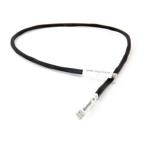 Silver Diamond WAVEFORM™ HF USB CABLE