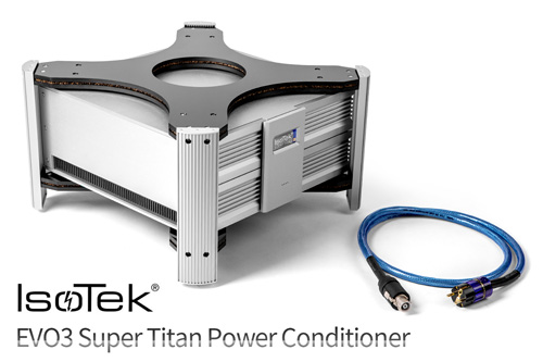 막강한 힘과 규칙적 질서를 부여하다Isotek EVO3 Super Titan Power Conditioner