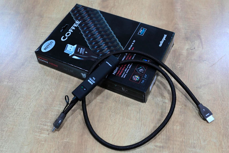 Audioquest Coffee HDMI 케이블,  전원 노이즈 제거, 기타
